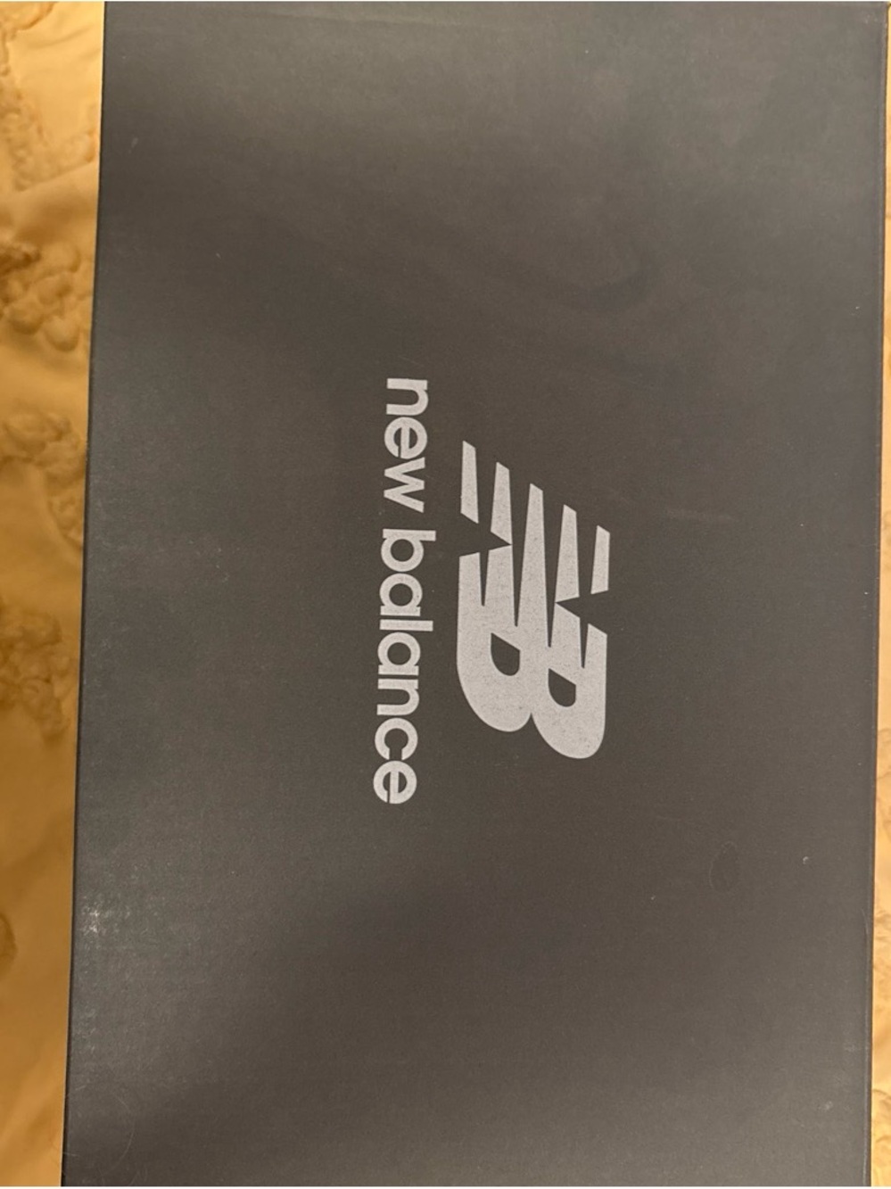 New Balance Black & Silver Logo Accessory Box